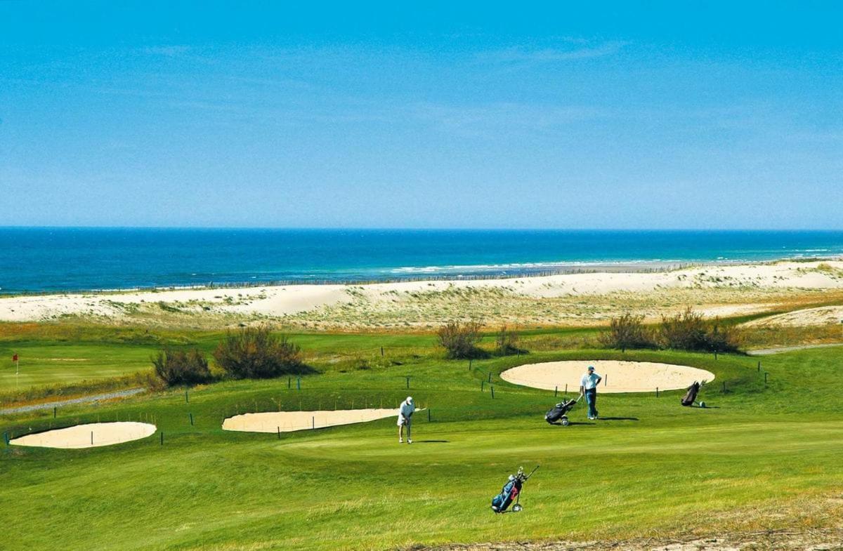 L'Appart Vue Golf Piscines Nature Ocean A Moliets Lägenhet Exteriör bild